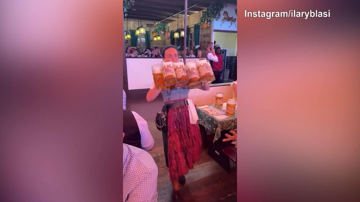 Ilary Blasi torna in Germania per l'Oktoberfest
