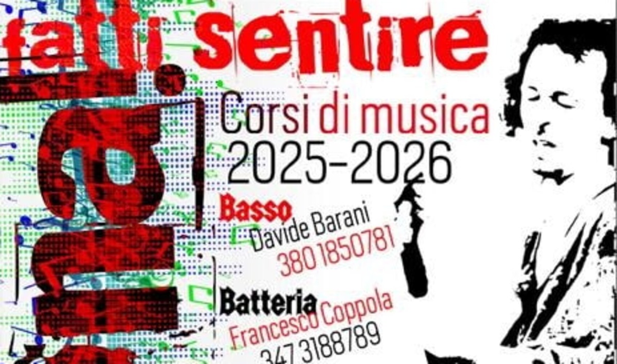 Ripartono i corsi della scuola di musica Massimo Riva