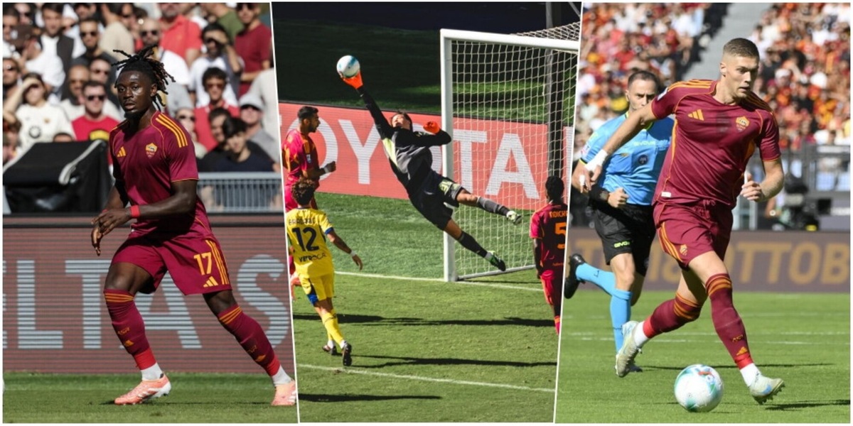 Roma-Verona 2-0, le pagelle giallorosse: Koné brilla, Svilar muro, Dovbyk lotta
