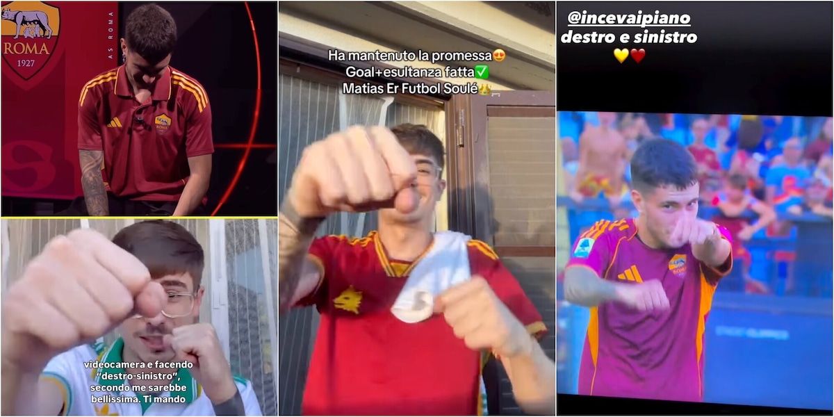 “Destro, sinistro, Mati Soulé”: l’esultanza da pugile e la promessa mantenuta al rapper Ince