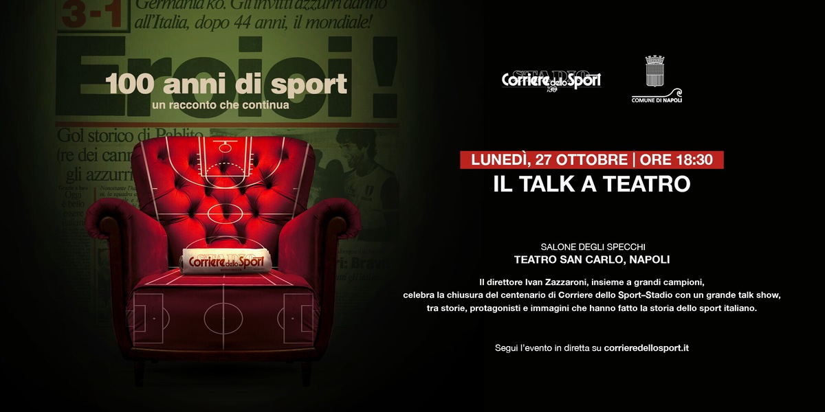 Corriere dello Sport: un anno di celebrazioni, un secolo di emozioni