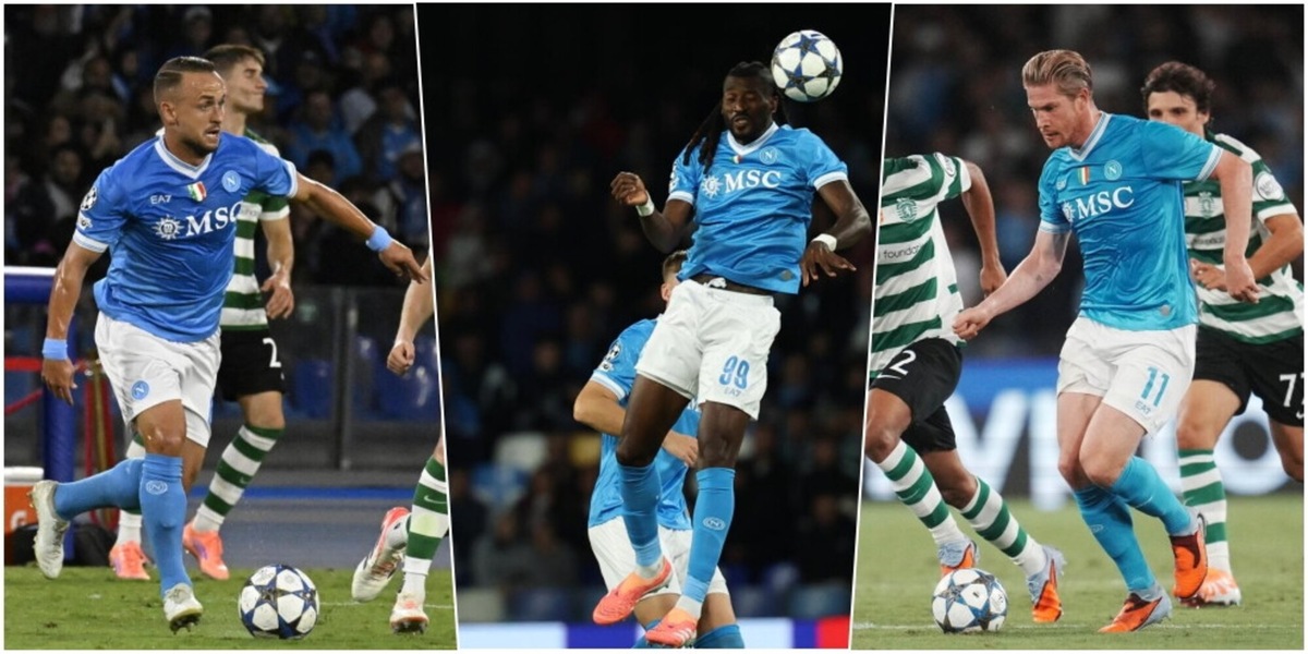 Napoli-Sporting 2-1, le pagelle azzurre: Lobotka ovunque, Anguissa ok, De Bruyne top