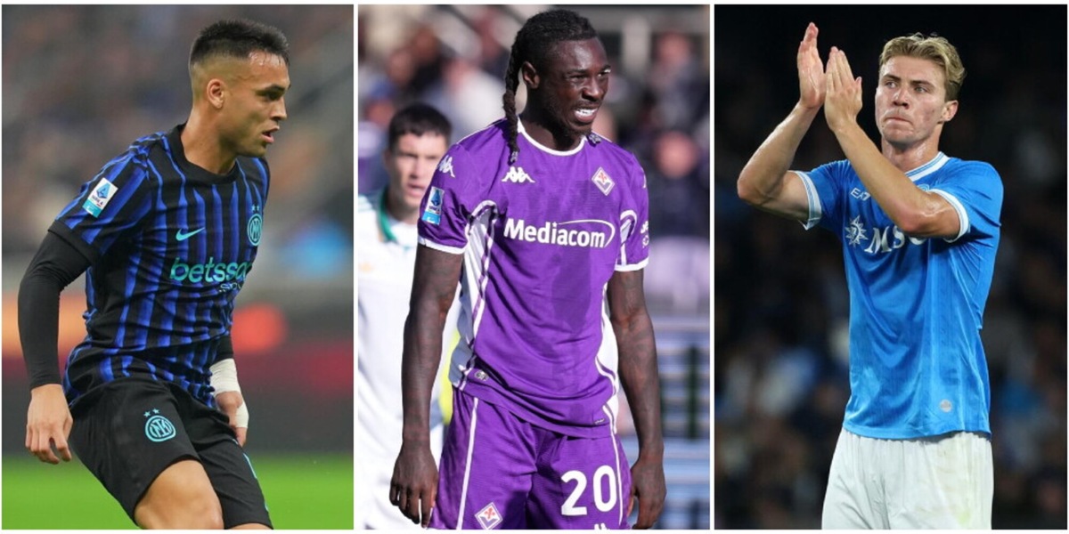 Gli attaccanti che valgono di più in Serie A: due punte della stessa squadra sul podio