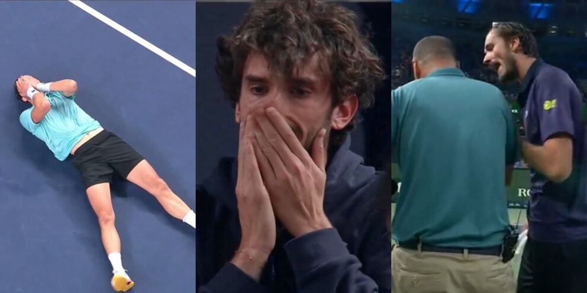 Rinderknech in finale a Shanghai col cugino Vacherot: lacrime in campo, la storia è incredibile! E Medvedev è una furia...