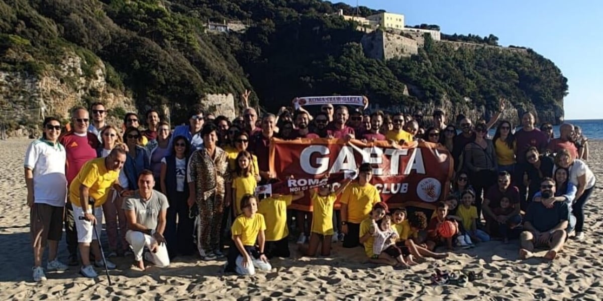 La Roma fa sognare anche il Roma Club Gaeta