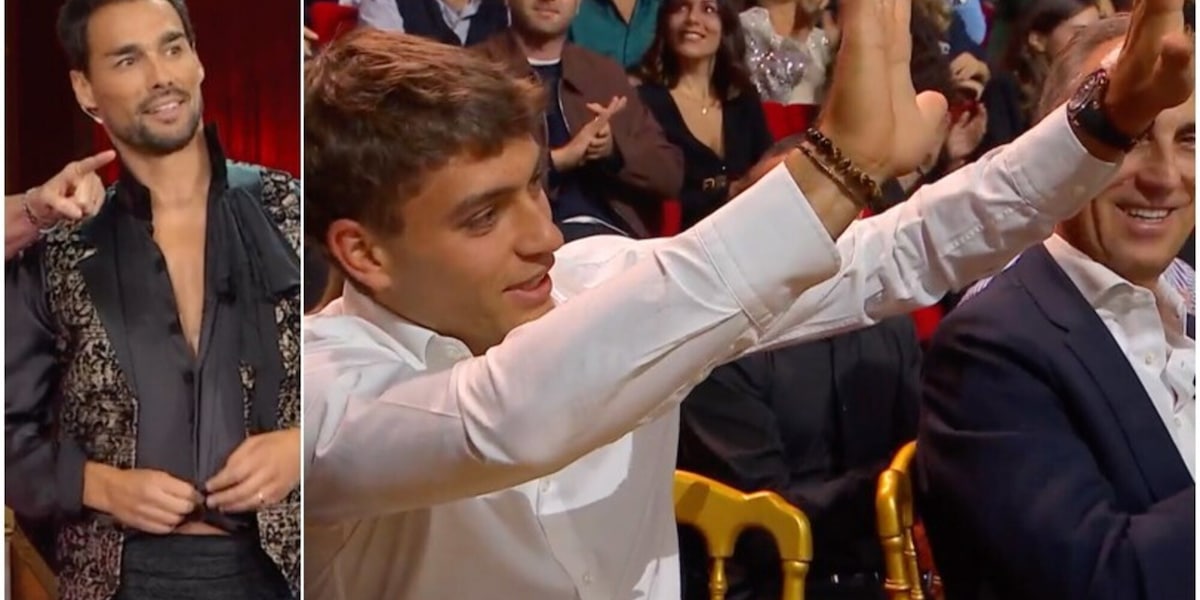 Cobolli a sorpresa tra il pubblico di Ballando con le stelle per Fognini: si gira verso la giuria e chiede solo una cosa...