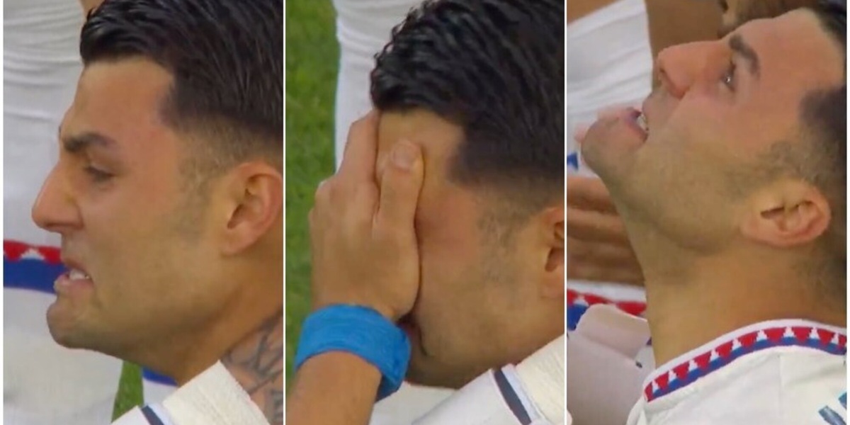 Il figlio di Miguel Angel Russo scoppia a piangere durante il minuto di silenzio: la dedica in campo è straziante