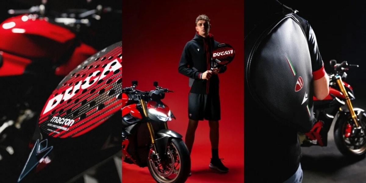 Macron e Ducati a tutto gas: nasce la capsule collection dedicata al padel e all’attività sportiva