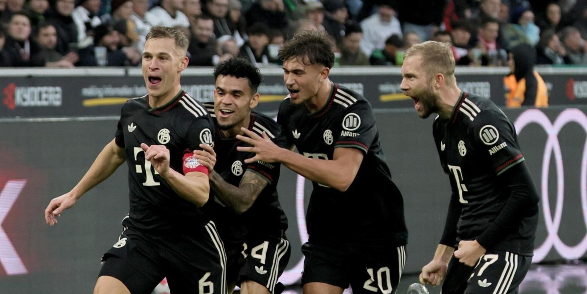 Il Bayern non sbaglia: Borussia Mönchengladbach ko. Il Lipsia ne fa sei