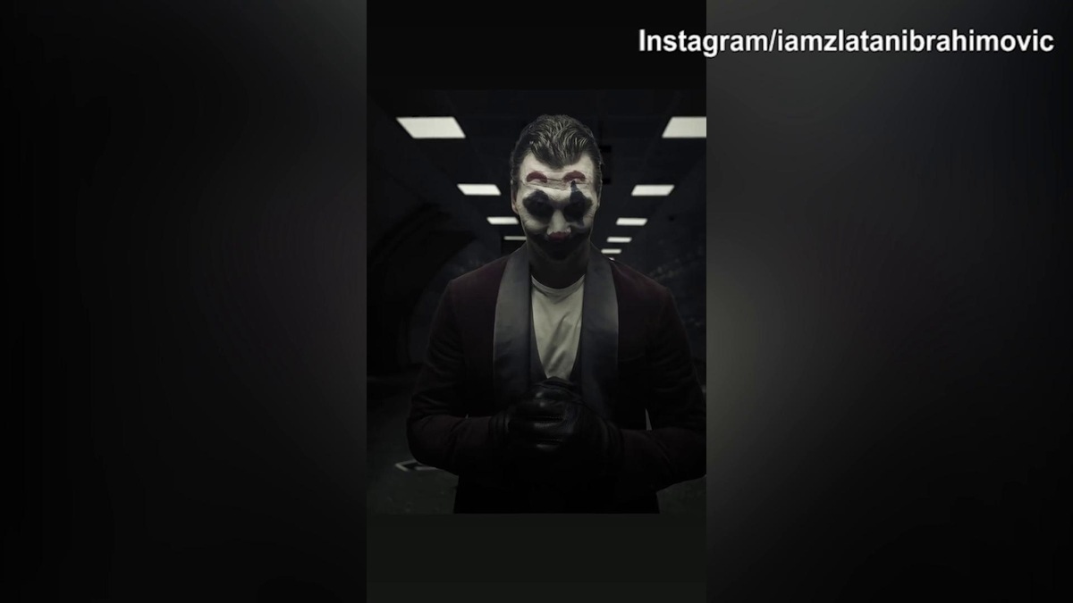 Ibra versione Halloween, che paura!