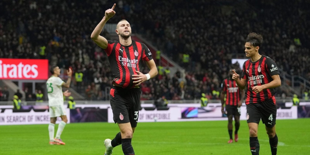 Pavlovic basta al Milan per battere la Roma: Allegri a un punto da Conte nella classifica di Serie A
