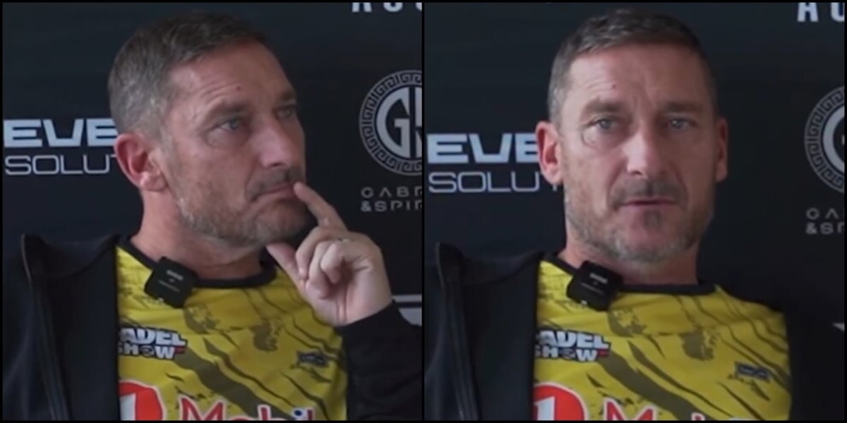 Totti: "Il lavoro di Gasperini? Non si vede ancora, pensa quando si vedrà... Per lo scudetto è lotta a tre"