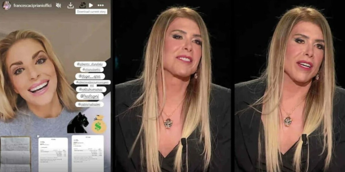 Francesca Cipriani smentisce Genny Urtis a Belve e mostra le fatture