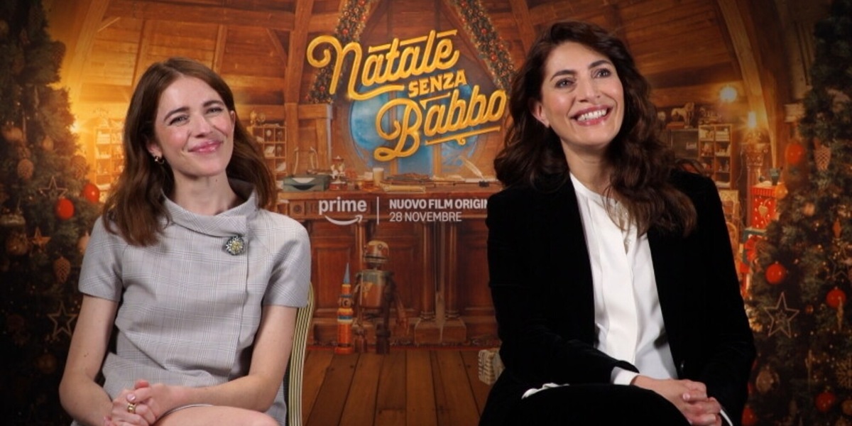 Natale senza Babbo, l'intervista a Caterina Murino e Valentina Romani