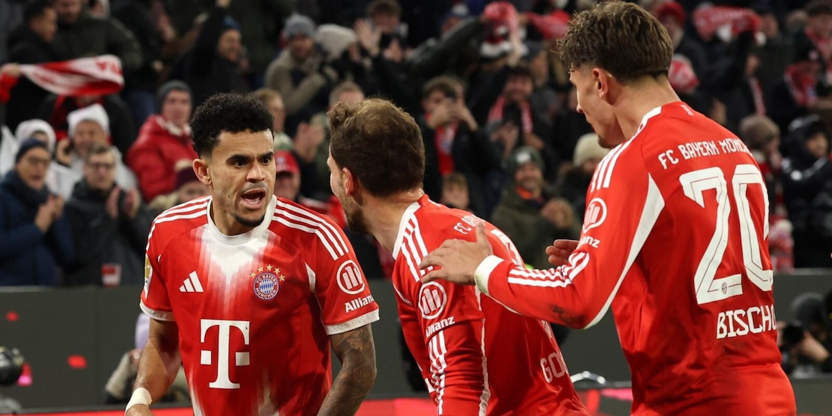 Bundesliga, Luis Diaz lancia il Bayern Monaco: St.Pauli ko nel finale. Dortmund terzo
