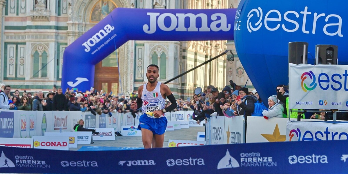 41^ Estra Firenze Marathon, vince l’azzurro Badr Jaafari