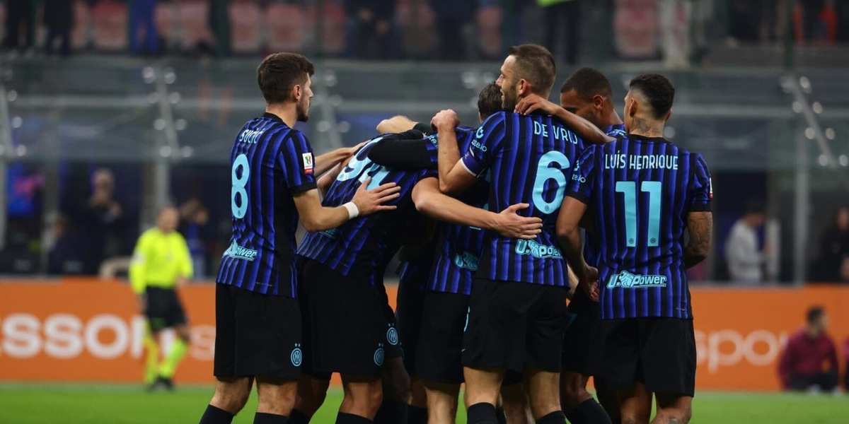 Pokerissimo dell'Inter in Coppa Italia: il Venezia affondato anche da Diouf