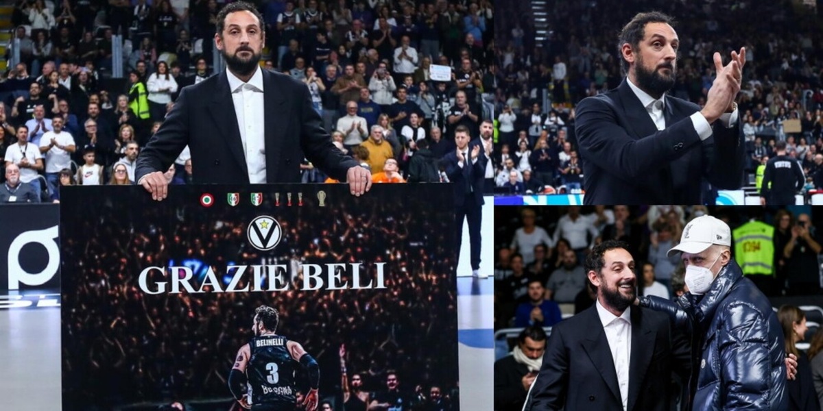 Belinelli Night, Bologna omaggia il fuoriclasse azzurro: "Amate il basket come ho fatto io". Presente Polonara