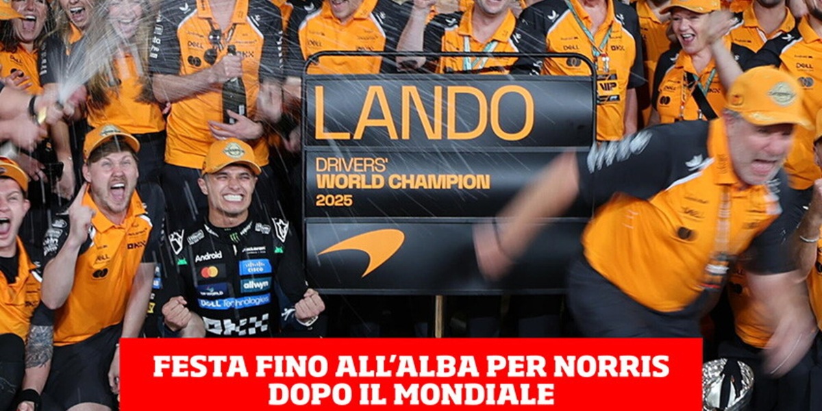 Norris da record: festa da 114mila euro