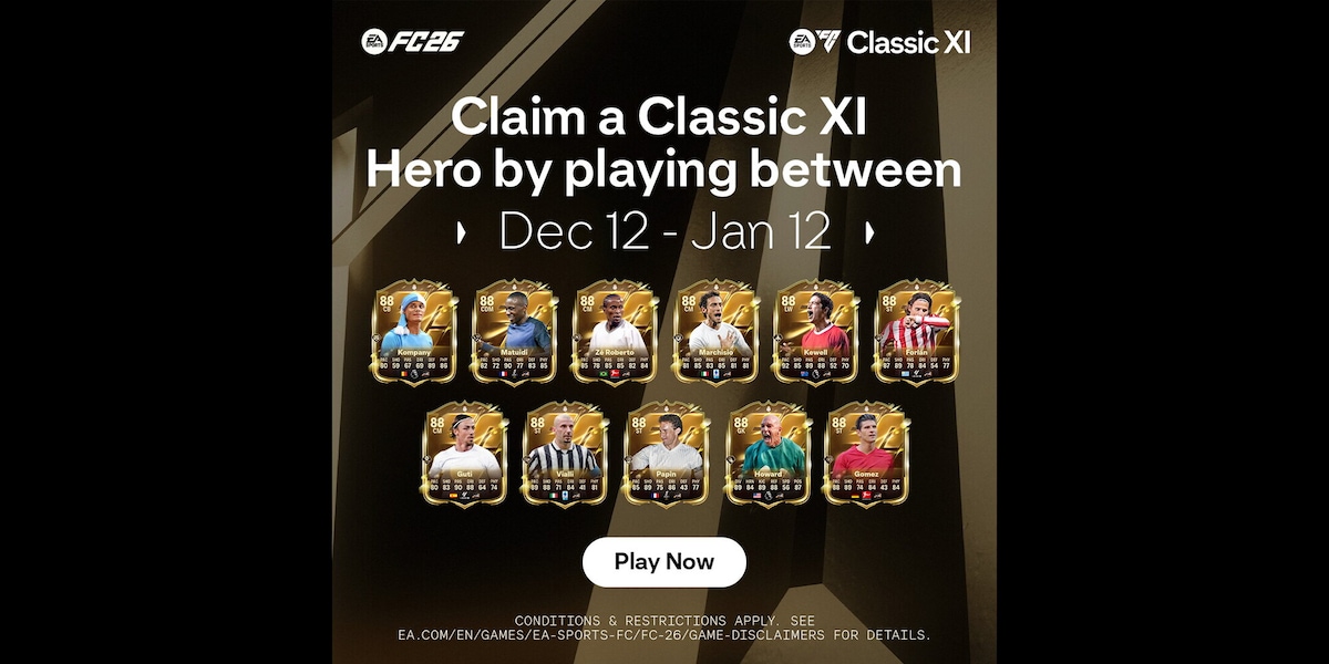 Anche Marchisio e Vialli fra gli Eroi Classic XI di FC 26