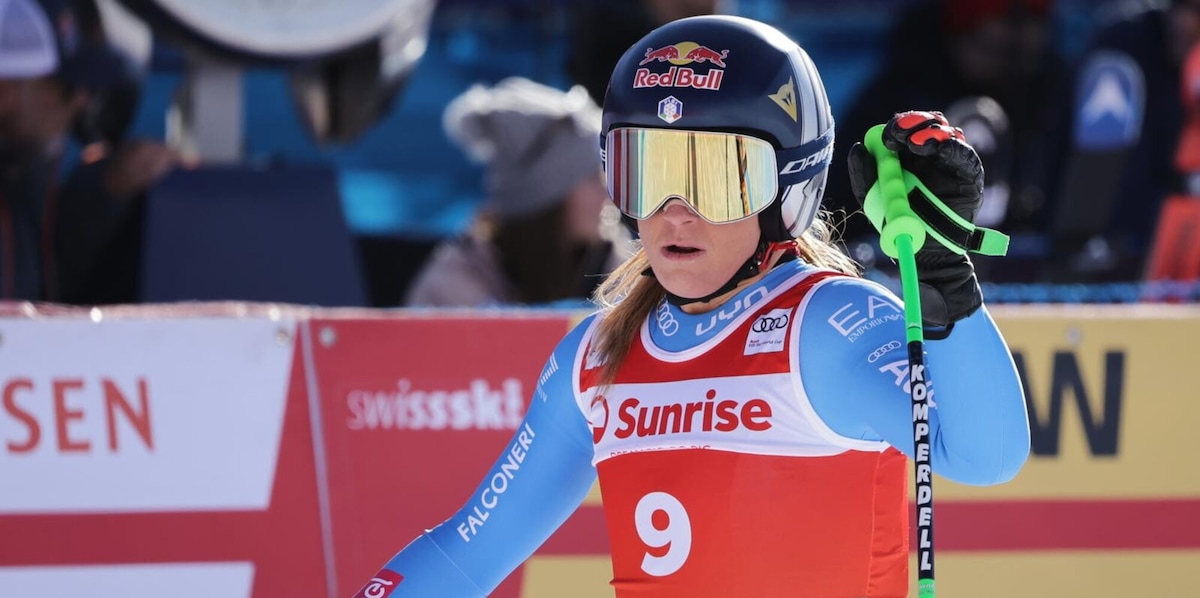St.Moritz, terzo posto per Sofia Goggia nella discesa: trionfa la tedesca Aicher