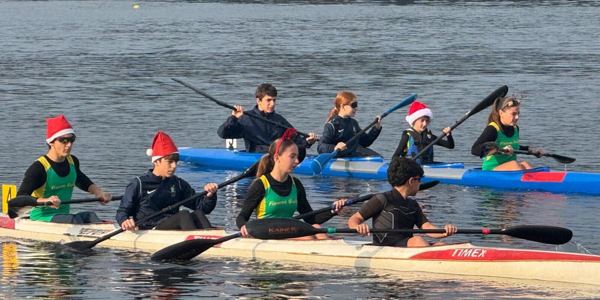 Canoa e canottaggio, un sabato di festa a Sabaudia