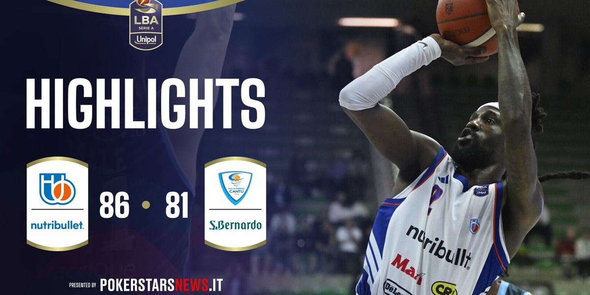 NutriBullet Treviso Basket - Acqua S.Bernardo Cantù | PokerstarsNews Highlights Serie A Unipol 2025/2026