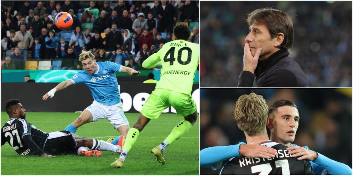 Le pagelle di Udinese-Napoli: Hojlund flop, Lucca il più pericoloso