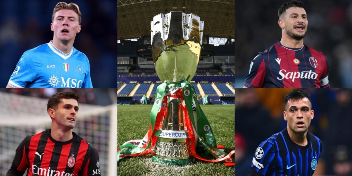Il montepremi della Supercoppa Italiana è pazzesco. Ecco quanto possono incassare Napoli, Bologna, Inter e Milan