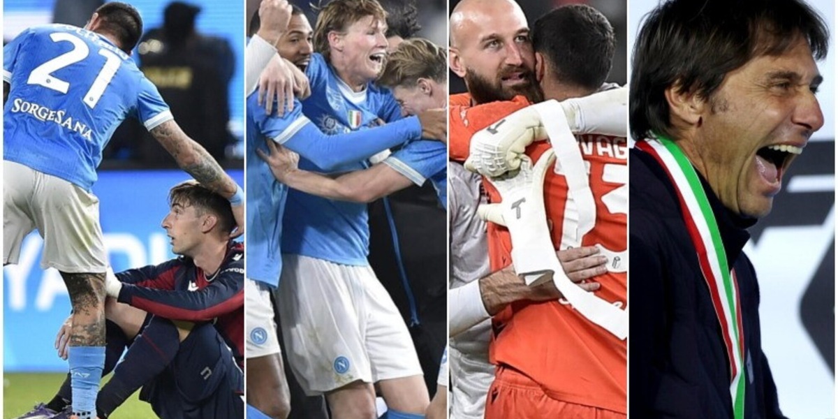 McTominay e Hojlund in estasi, il Bologna in lacrime: le reazioni dei giocatori in campo dopo la finale
