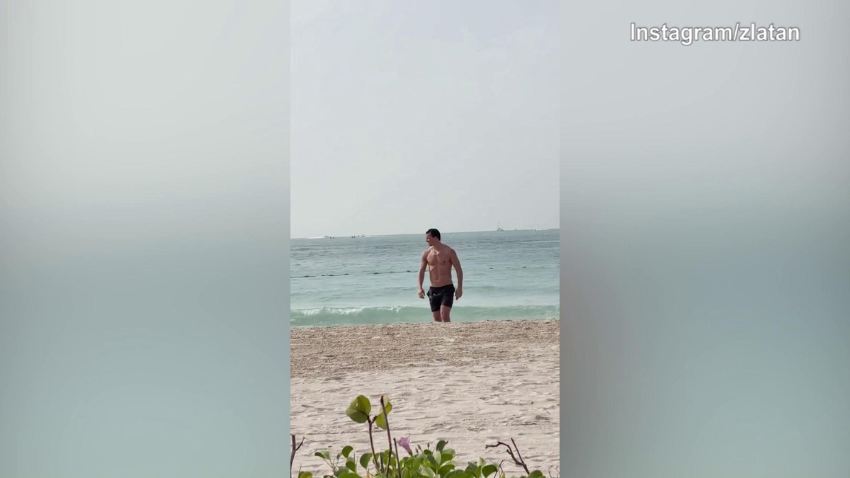 Zlatan versione...007 dall'acqua