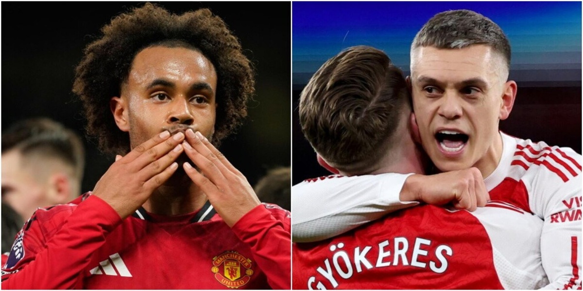 Premier League: un gol di Zirkzee non basta al Manchester United, l'Arsenal ferma l'Aston Villa e tenta la fuga