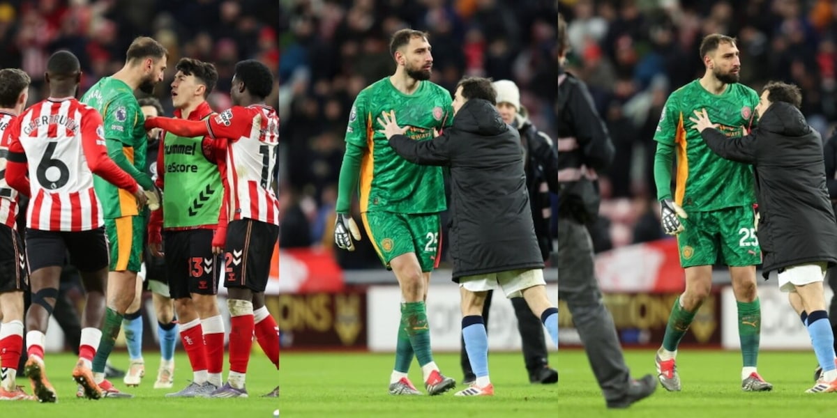Furia Donnarumma, rissa sfiorata con O'Nien: Guardiola costretto a intervenire