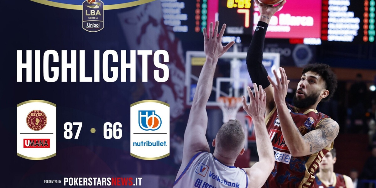 Umana Reyer Venezia - NutriBullet Treviso Basket | PokerstarsNews Highlights Serie A Unipol 2025/2026