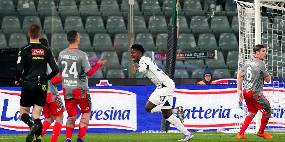 Trepy entra e segna: il Cagliari rimonta la Cremonese nel finale