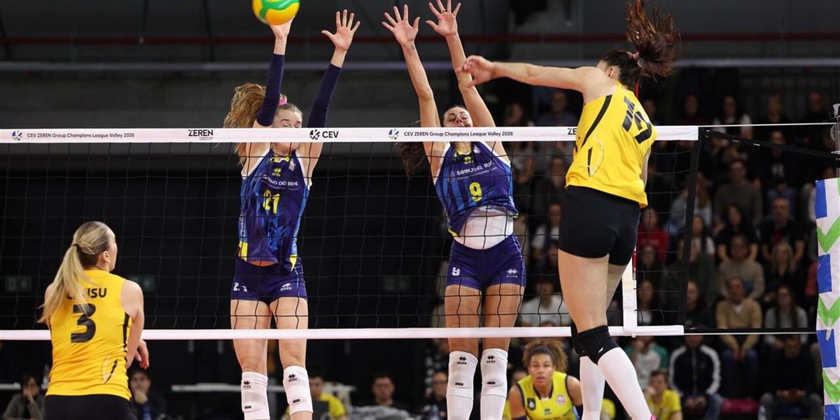 Champions League: Scandicci si arrende sotto i colpi del VakifBank