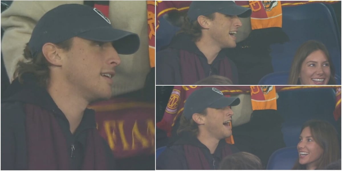 Bove saluta la sua Roma: in tribuna con la fidanzata all'Olimpico per la sfida con il Sassuolo