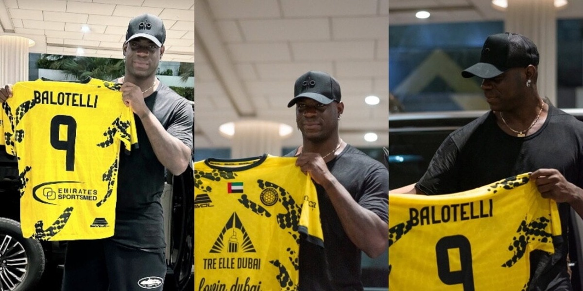 L'arrivo di Balotelli a Dubai: tifosi in delirio, ma la prima va in tribuna