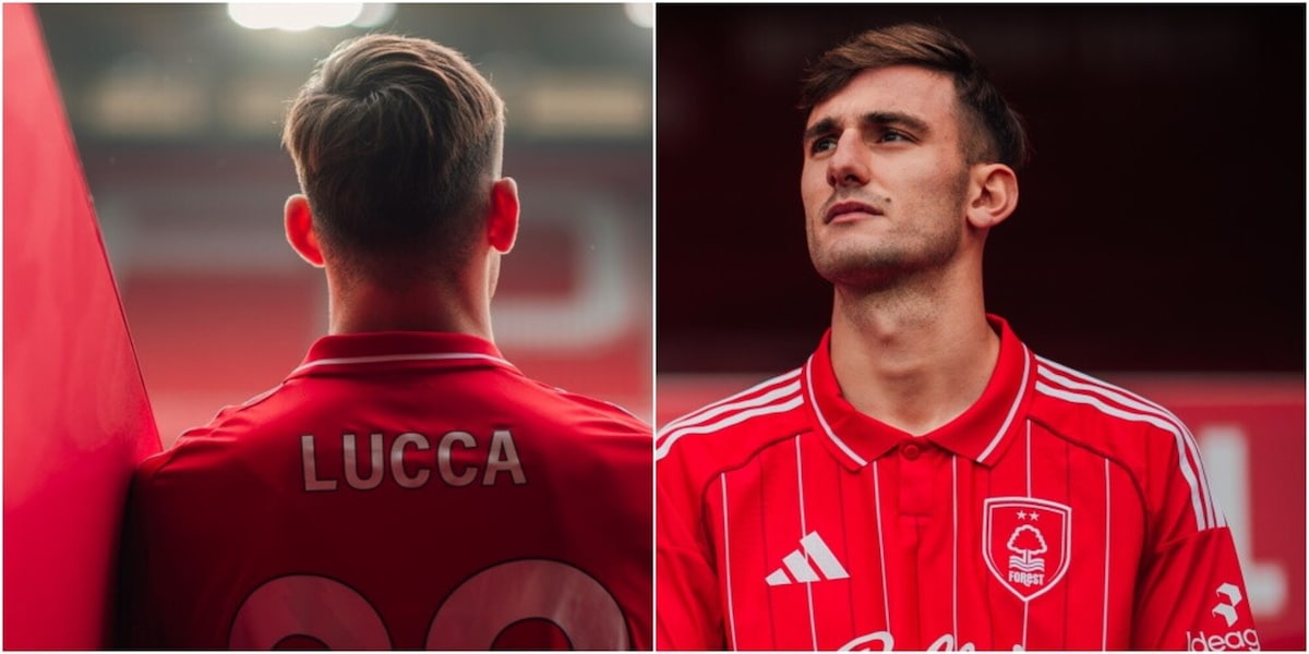Napoli, ufficiale il prestito di Lucca: l'attaccante presentato dal Nottingham Forest
