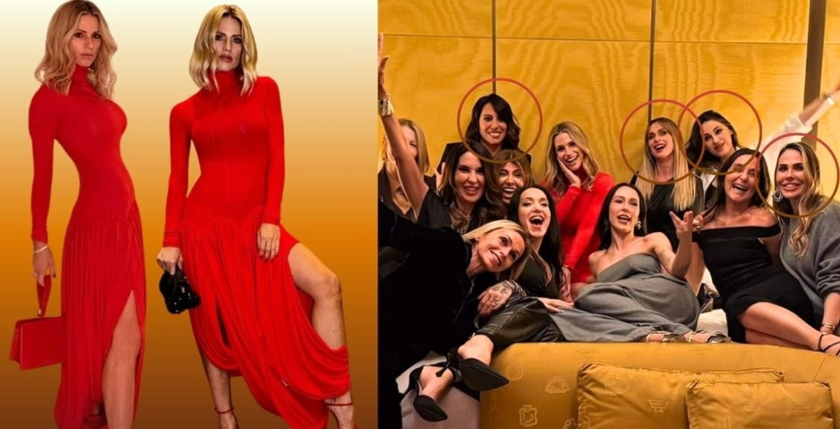 Michelle Hunziker compie 49 anni. Abito riciclato da 3mila euro e festa con Ilary Blasi