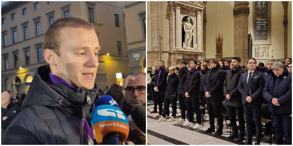 Commisso, il saluto della Fiorentina e il ricordo commovente di Comuzzo: chi c'era a Firenze