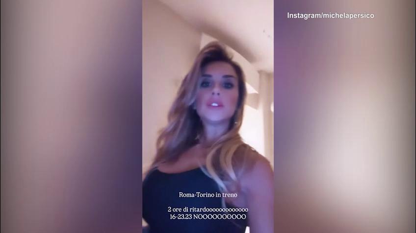 Michela Persico si sfoga: "Treno con due ore di ritardo, non è possibile"