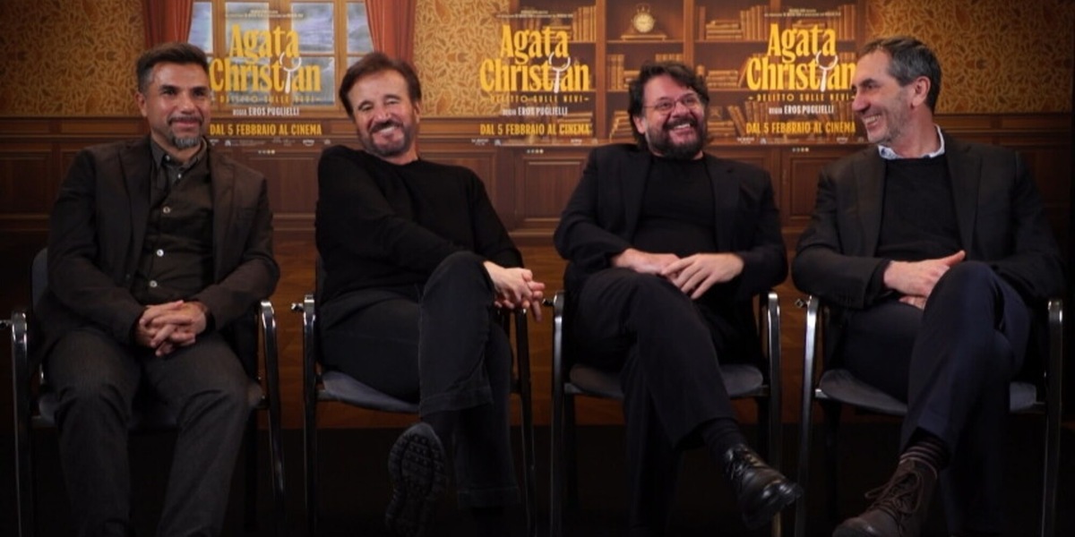 Agata Christian - Delitto sulle nevi, l'intervista a Christian De Sica, Lillo e Paolo Calabresi