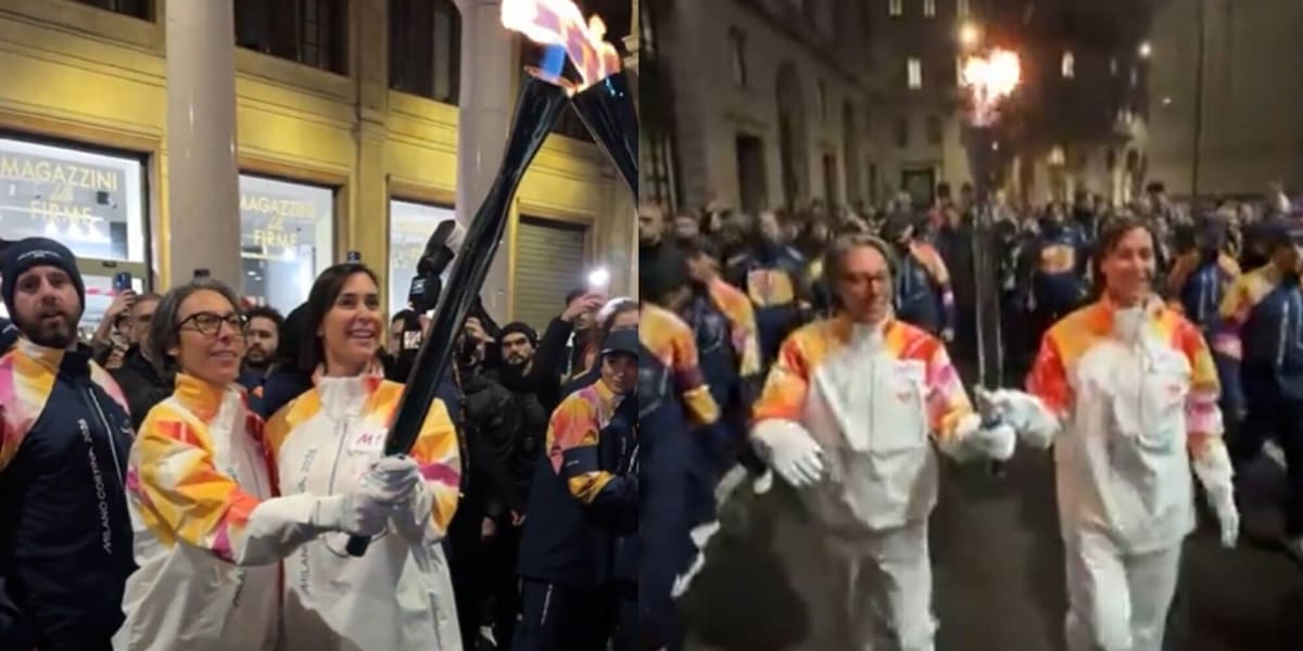 Pennetta e Schiavone tedofore: occhi lucidi e grandi emozioni con la torcia olimpica
