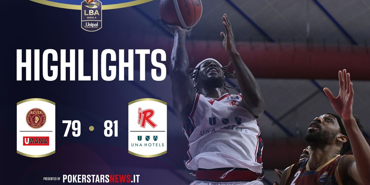 Umana Reyer Venezia - UNA Hotels Reggio Emilia | PokerstarsNews Highlights Serie A Unipol 2025/2026