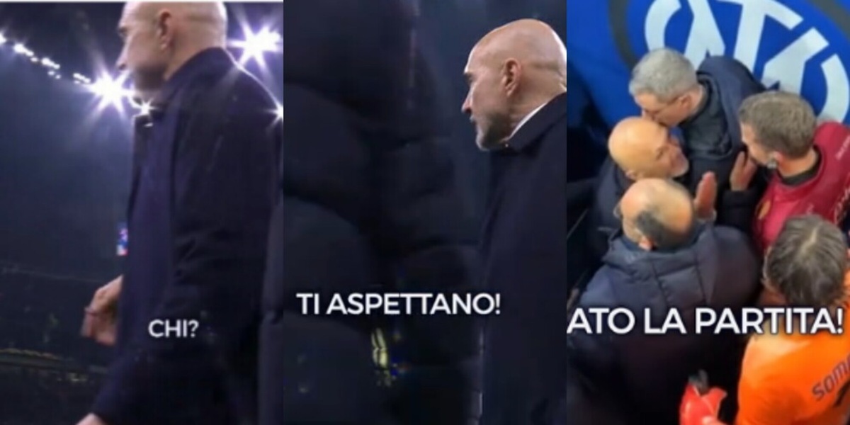 Spunta il nuovo labiale di Spalletti a Ferri: “Vai, ti aspettano gli arbitri”. Continua la bufera Inter-Juve