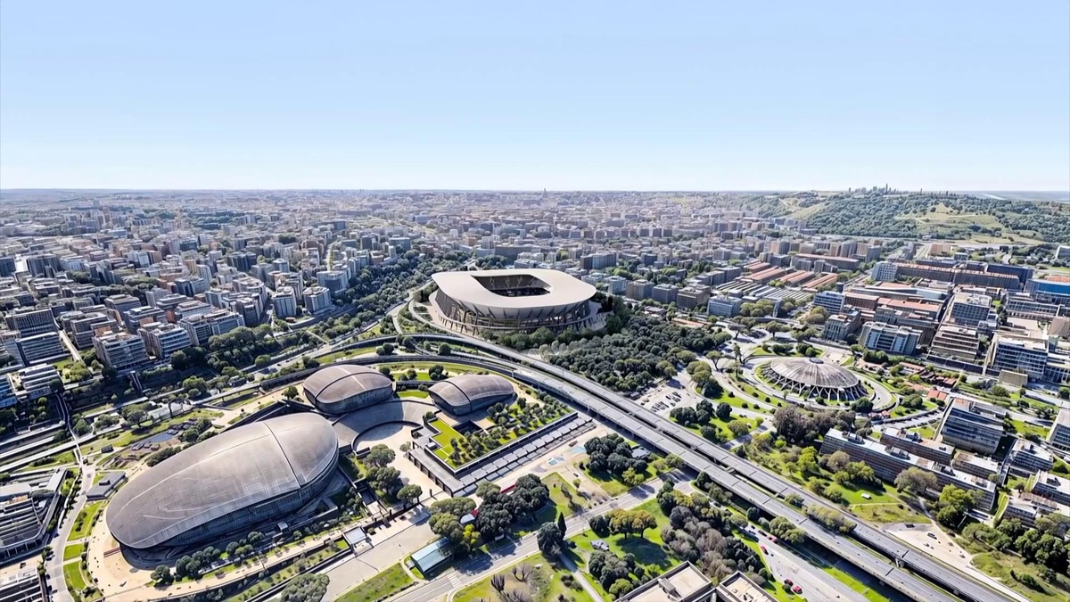 Lazio, ecco come sarà il nuovo stadio Flaminio: il progetto ufficiale del club