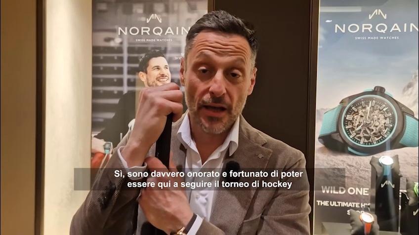Hockey, l'ex stella Nhl Streit: "Amo la cultura italiana, Milano è splendida"