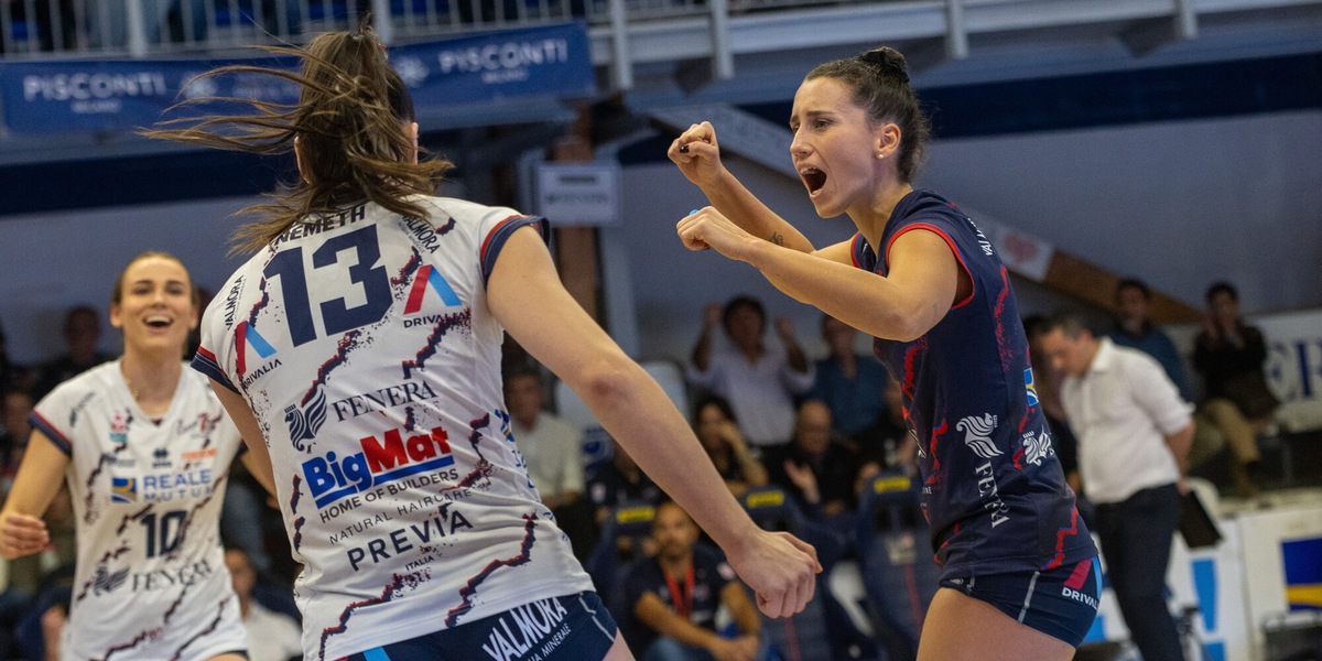 Cev Cup: Chieri vince l'andata dei quarti ma va ko Gray