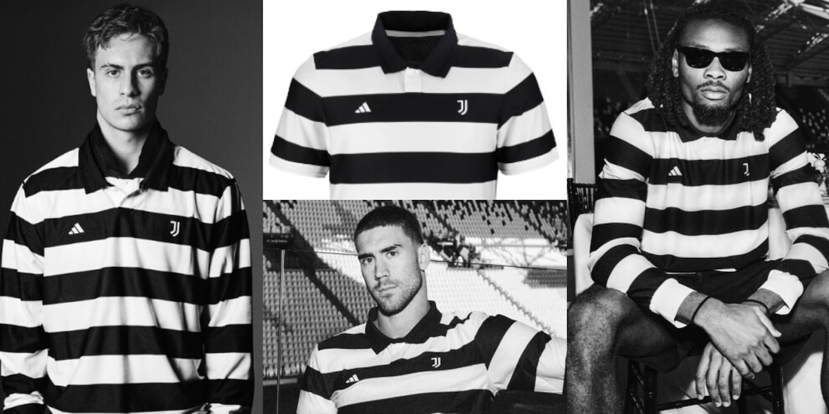 Juve, svelata la quarta maglia: le foto della divisa che debutterà contro il Como, look stravolto